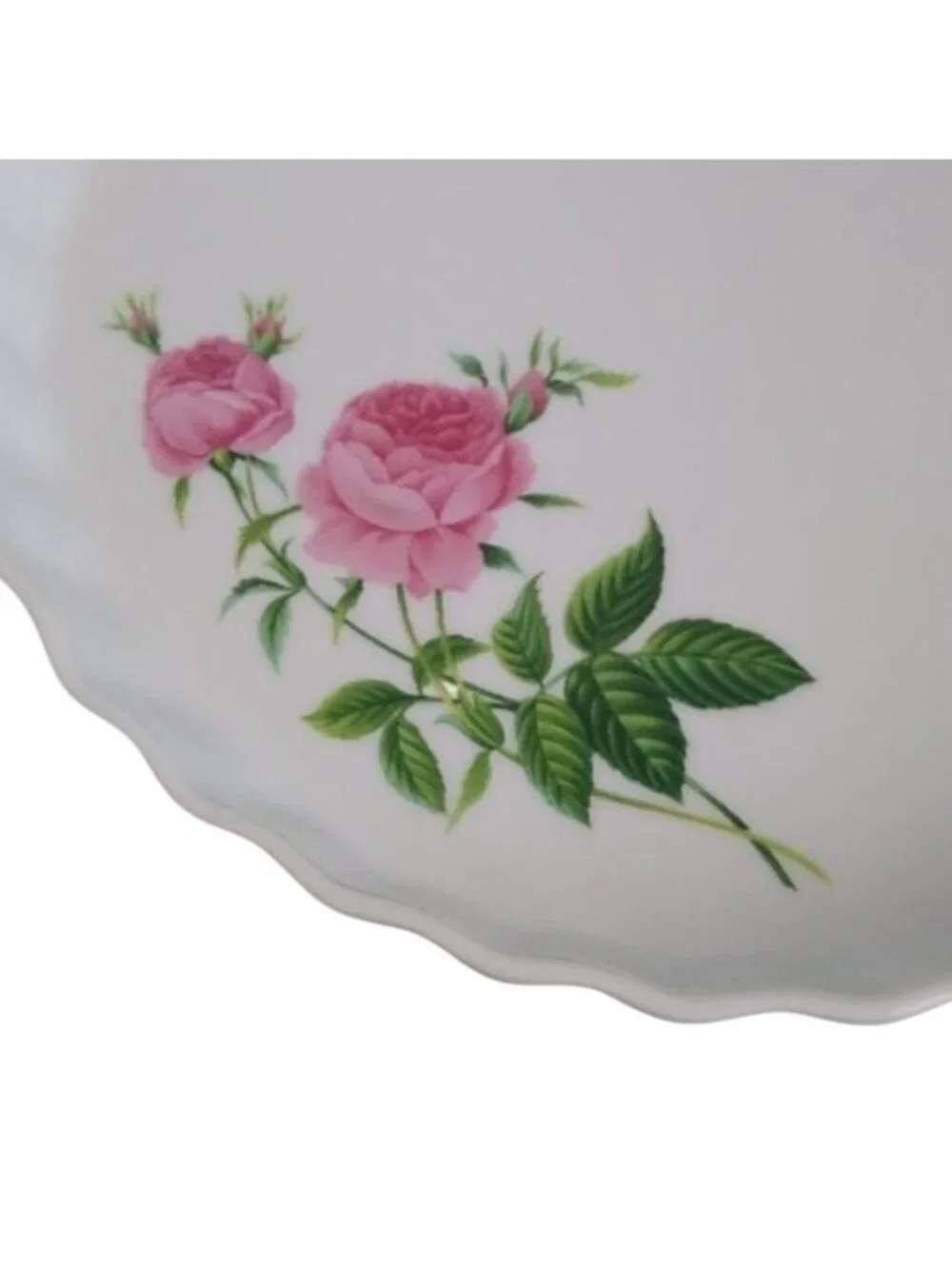 Christineholm Porcelain ROSE Tart Quiche 10